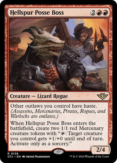 Hellspur Posse Boss (OTJ, Near Mint,)