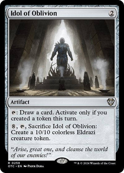 Idol of Oblivion (OTC, Near Mint,)