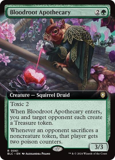 Bloodroot Apothecary Extended Art (BLC, Near Mint,)