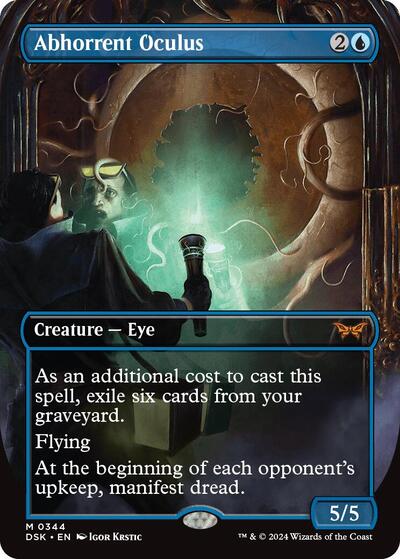 Abhorrent Oculus Borderless (DSK, Near Mint, Foil)