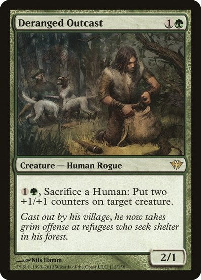 Deranged Outcast (DKA, Near Mint, Foil)