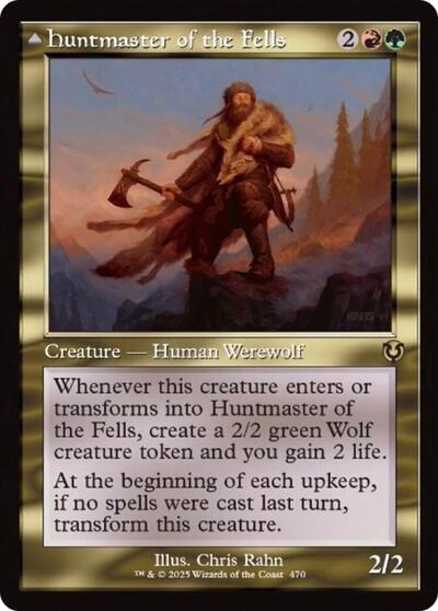 Huntmaster of the Fells Retro Frame (INR, Near Mint,)