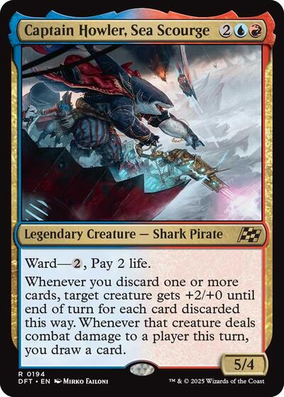 Captain Howler Sea Scourge (DFT)