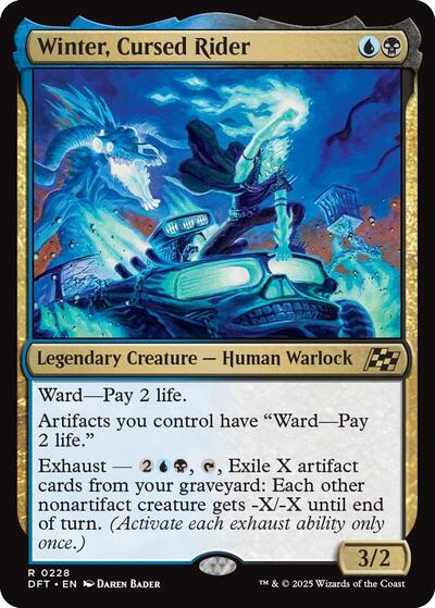 Winter Cursed Rider (DFT, Near Mint, Foil)