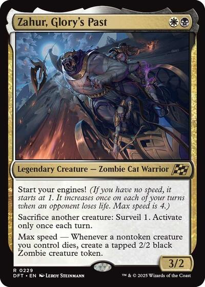 Zahur Glorys Past (DFT, Near Mint,)