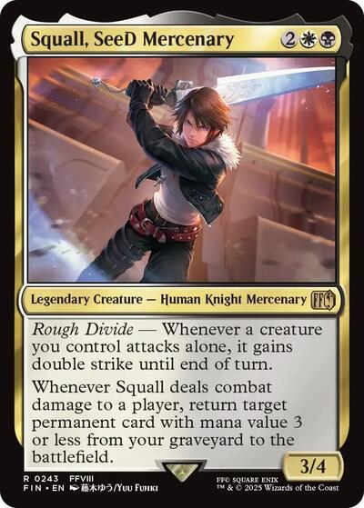 Squall, SeeD Mercenary (FIN, Near Mint, Foil)