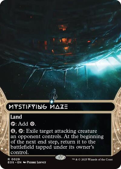 Mystifying Maze (0029) (Borderless) (EOS, Near Mint,)