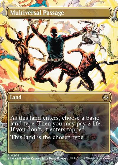 Multiversal Passage (Borderless) (SPM, Near Mint,)