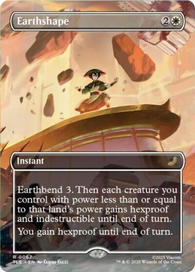 Earthshape Borderless (TLE, Near Mint,)
