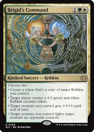 Brigid's Command (ECL, Near Mint, Foil)