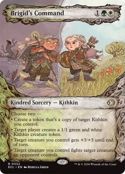 Brigids Command Showcase (ECL, Near Mint,)