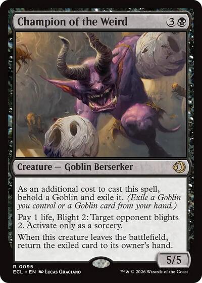 Champion of the Weird (ECL, Near Mint,)
