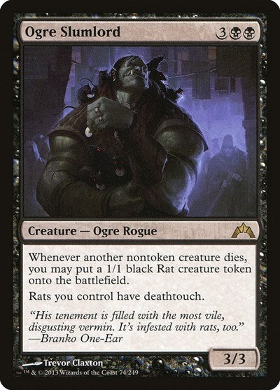 Ogre Slumlord (GTC, Near Mint,)