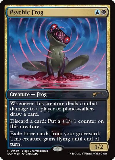 Psychic Frog (GAME, Near Mint, Foil)