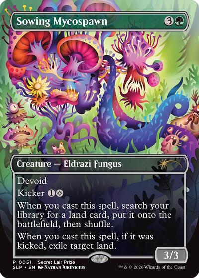 Sowing Mycospawn (SLP, Near Mint,)