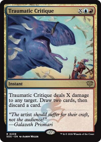 Traumatic Critique (SOS, Near Mint,)