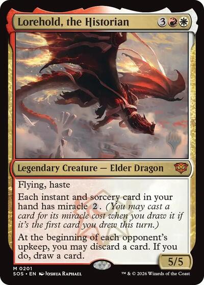 Lorehold, the Historian (PPSOS, Near Mint, Foil)