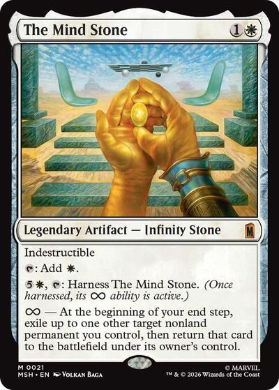 The Mind Stone (MSH, Near Mint, Foil)