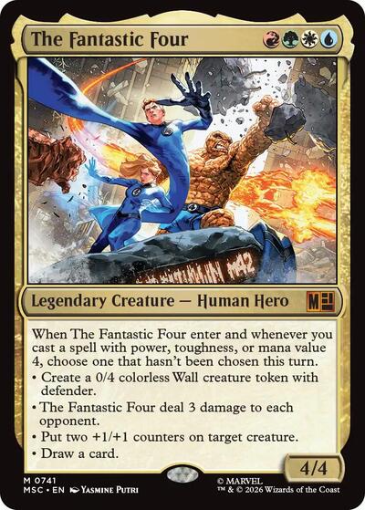 The Fantastic Four (MSC, Near Mint,)