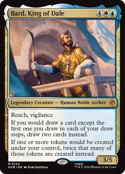 Bard, King of Dale (HOB, Near Mint, Foil)
