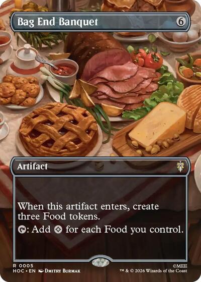 Bag End Banquet Borderless (HOC, Near Mint,)
