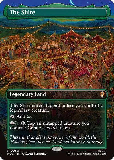 The Shire (Borderless) (HOC, Near Mint,)