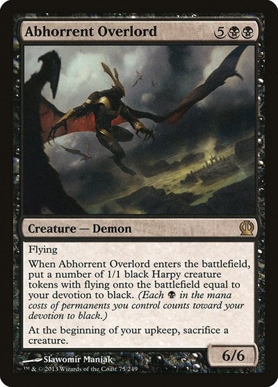 Abhorrent Overlord (THS, Near Mint,)