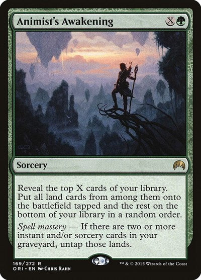 Animist's Awakening (ORI, Near Mint,)