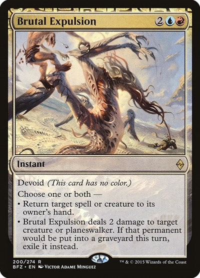 Brutal Expulsion (BFZ, Near Mint,)