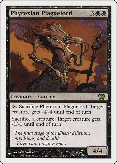 Phyrexian Plaguelord (8ED, Near Mint,)