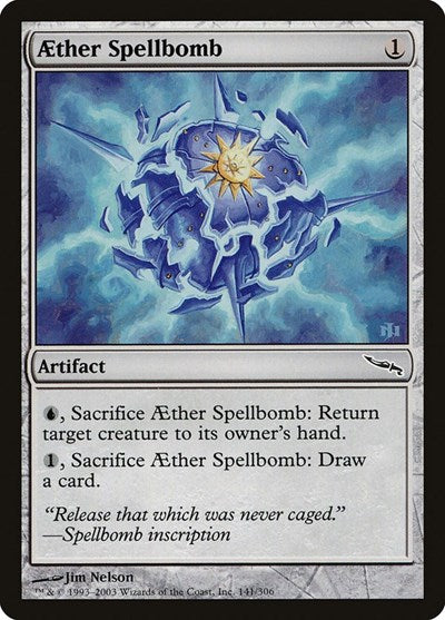 Aether Spellbomb (MRD, Lightly Played,)