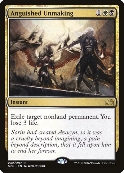 Anguished Unmaking (SOI, Near Mint,)