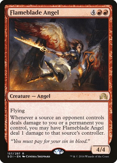 Flameblade Angel (SOI, Near Mint,)