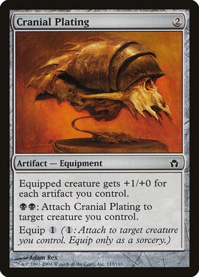 Cranial Plating (5DN, Near Mint,)
