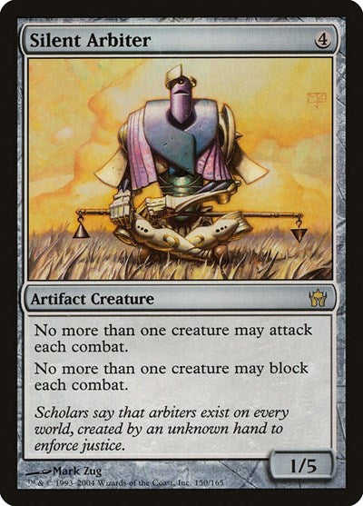 Silent Arbiter (5DN, Lightly Played,)