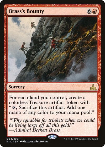 Brass's Bounty (RIX, Near Mint,)
