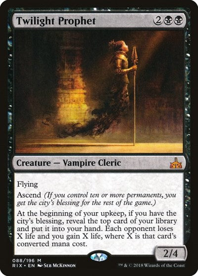 Twilight Prophet (RIX, Near Mint,)