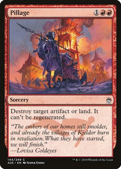 Pillage (A25, Near Mint,)