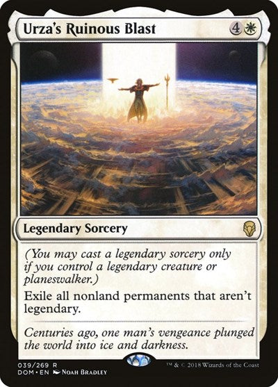 Urzas Ruinous Blast (DOM, Near Mint,)