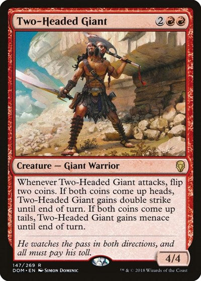 Two-Headed Giant (DOM, Near Mint,)