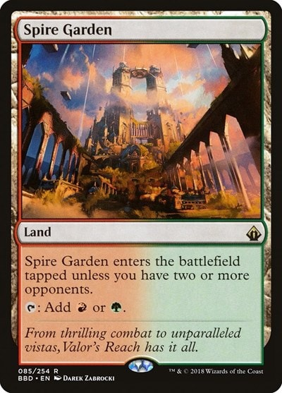 2018 Magic: The Gathering: Battlebond (BBD) - Spire Garden (#85, Rare) (, Lightly Played)