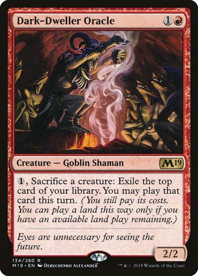 Dark-Dweller Oracle (M19, Near Mint,)