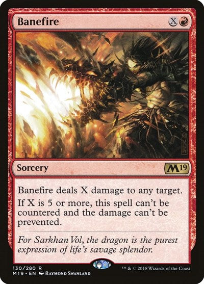 Banefire (M19, Near Mint,)
