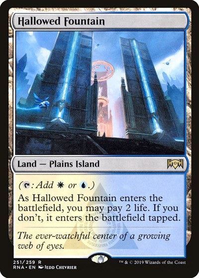 Hallowed Fountain (RNA, Near Mint,)