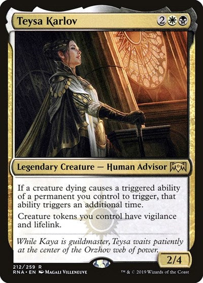 Teysa Karlov (RNA, Near Mint,)