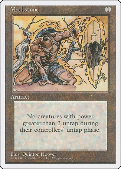 Meekstone (4ED, Moderately Played,)