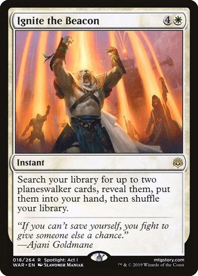 Ignite the Beacon (WAR, Near Mint,)