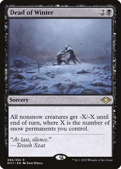 Dead of Winter (MH1, Near Mint,)