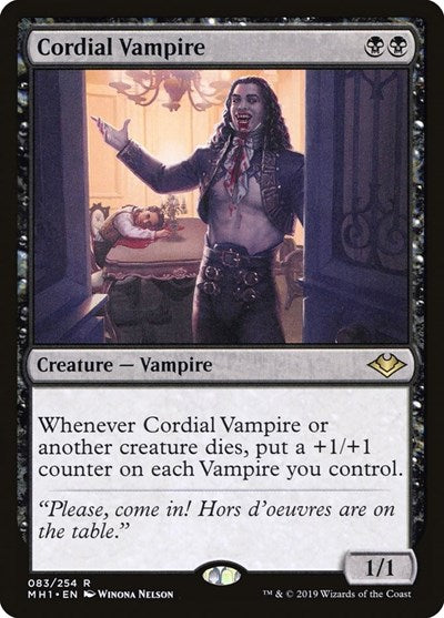 Cordial Vampire (MH1, Lightly Played, Foil)