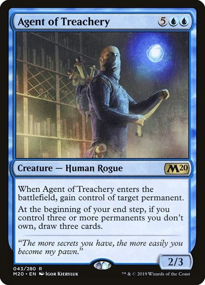 Agent of Treachery (M20, Near Mint,)